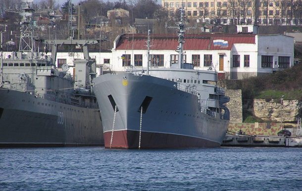 Корабль управления "Донбасс" ВМС Украины.
