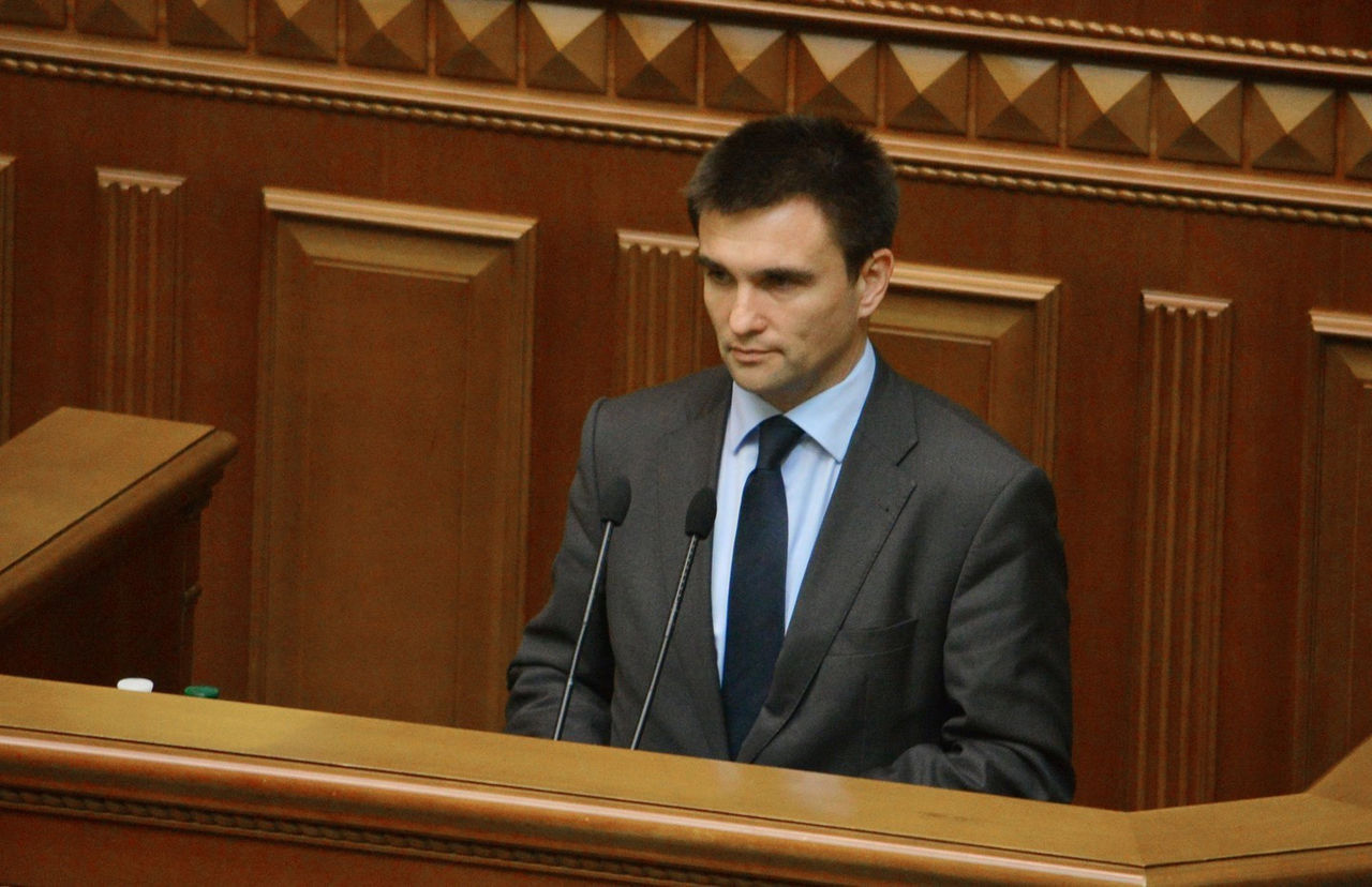 Министр иностранных дел Украины Павел Климкин.