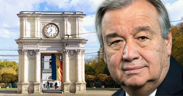 Генсек ООН Гутерриш прибудет с официальным визитом в Кишинев.
