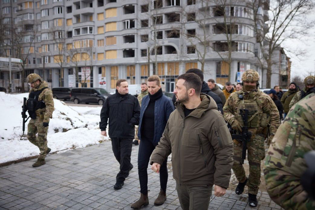 Зеленский приехал в Николаевскую область: встретился с премьером Дании.