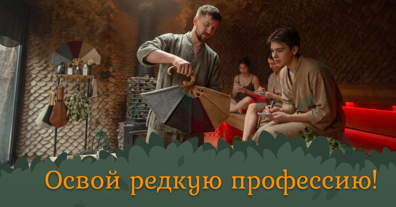 Woloshin banya: Набор в школу пар-мастеров и мастериц.