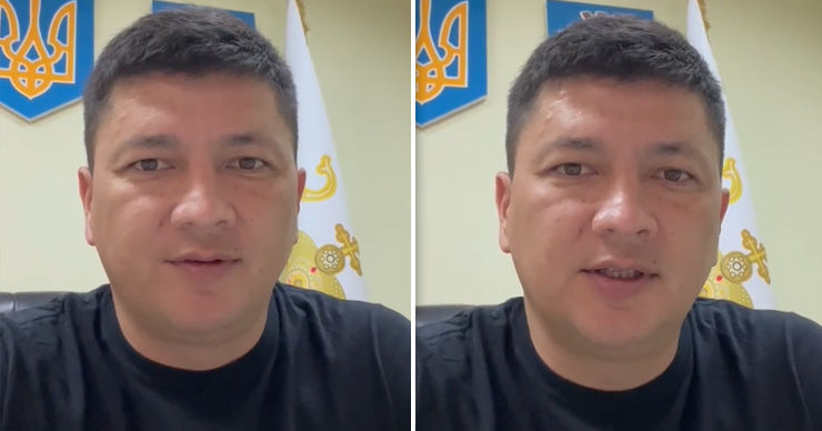 Глава Николаевской областной военной администрации Виталий Ким.
