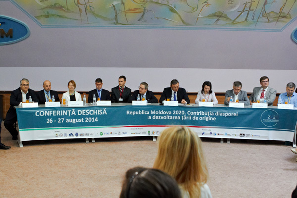 Membrii Diasporei au participat astăzi la conferința „Republica Moldova 2020. Foto: info-prim.md