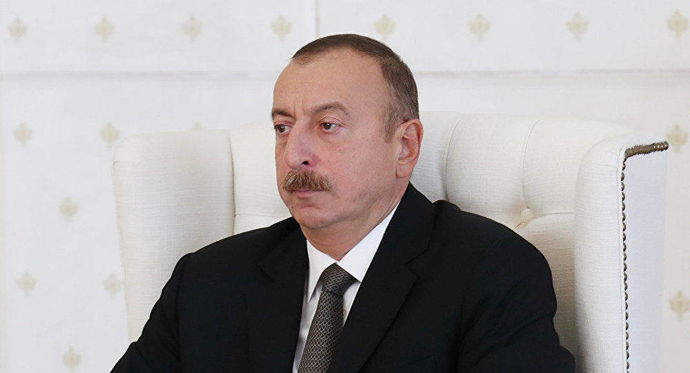 Președintele Azerbaidjanului Ilham Aliev. Foto: Официальный сайт президента Азербайджана