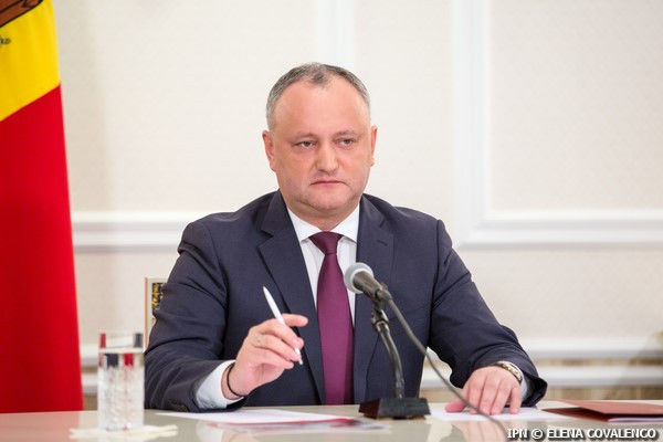 Dodon: Voi face totul pentru a bloca inițiativele de modificare a Constituției