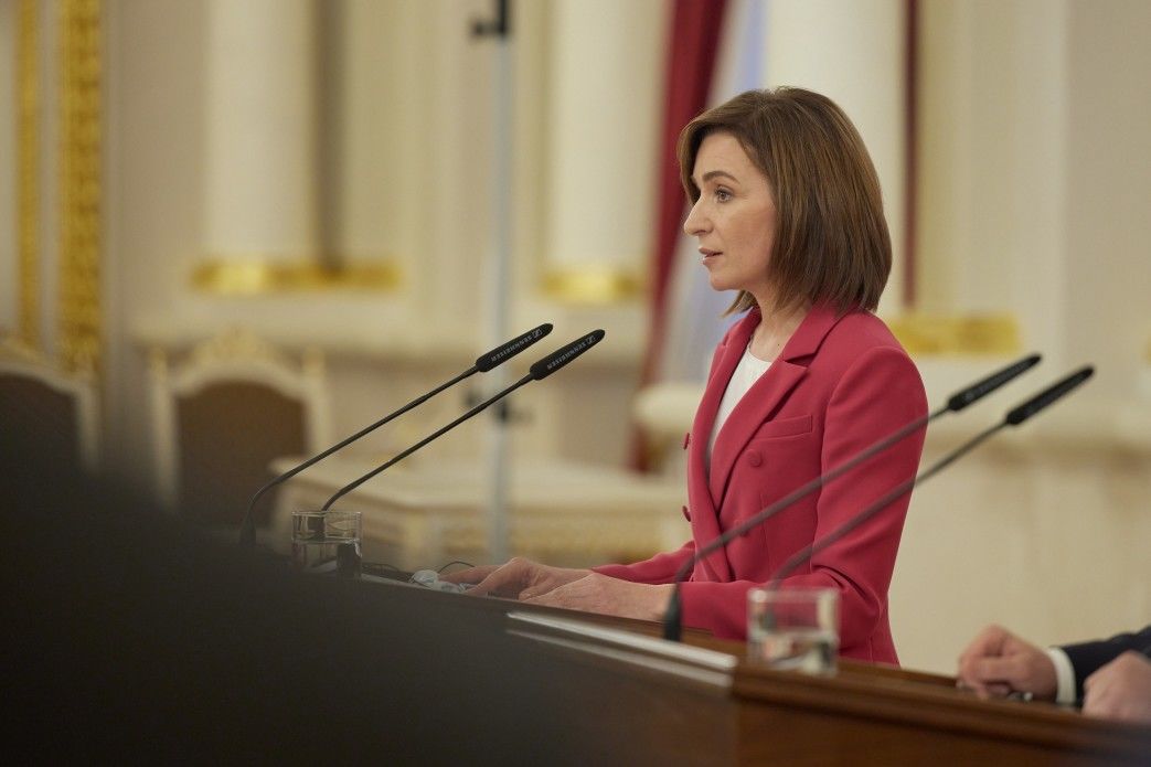 Президент Молдовы Майя Санду.