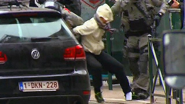 Арест Абдеслама в Брюсселе.