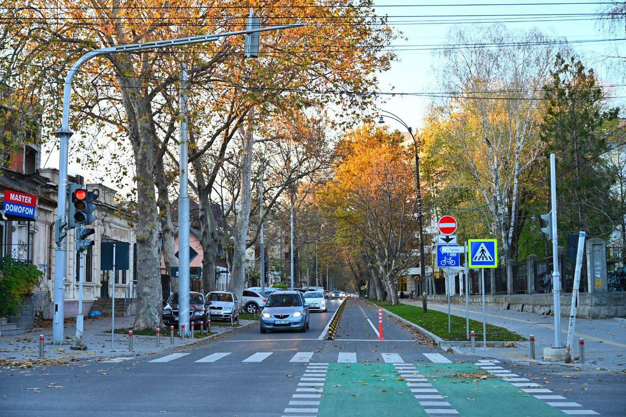 Ремонт двух улиц в центре Кишинева завершили.