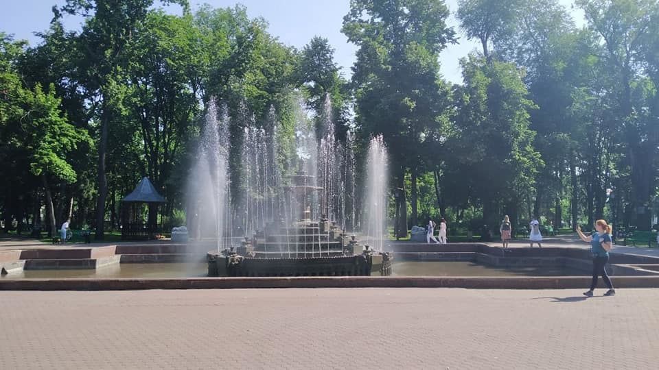В столице вновь заработали фонтаны.