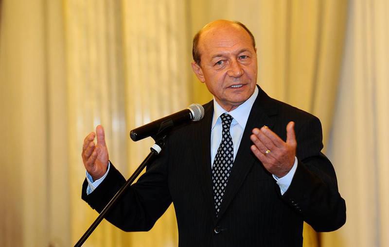Fostul preşedinte al României Traian Basescu a făcut apel la unirea cu Republica Moldova. Foto: hotnews.ro