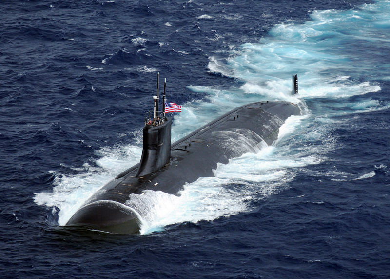 Атомная подлодка США.