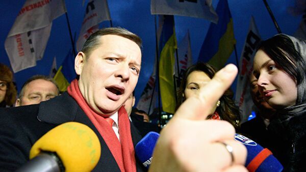 Глава комитета Рады Украины по энергетике обвинил Олега Ляшко в нападении.