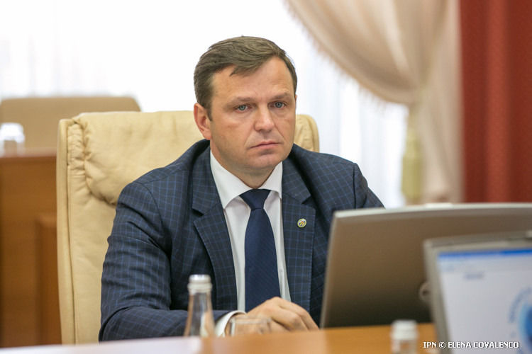Кандидат от Избирательного блока ACUM на должность генерального примара муниципия Кишинев Андрей Нэстасе.