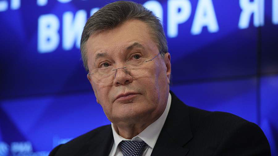 Бывший президент Украины Виктор Янукович.