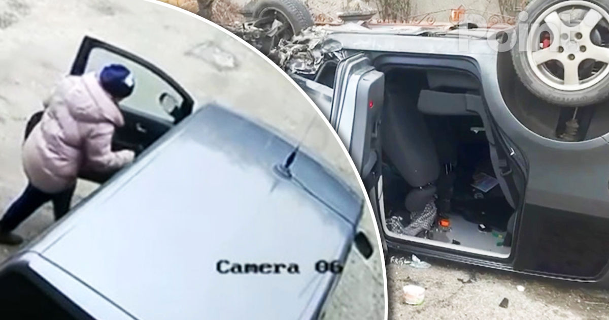 O femeie din Moldova a furat o maşină în România și a provocat un accident.