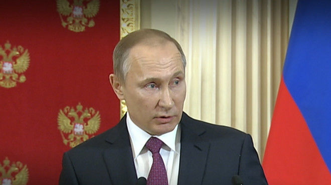 Путин напомнил, что Трамп приезжал в Москву «несколько лет назад».