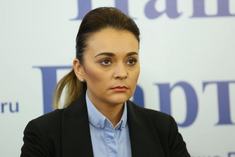 Вице-председатель «Нашей Партии» Елена Грицко.