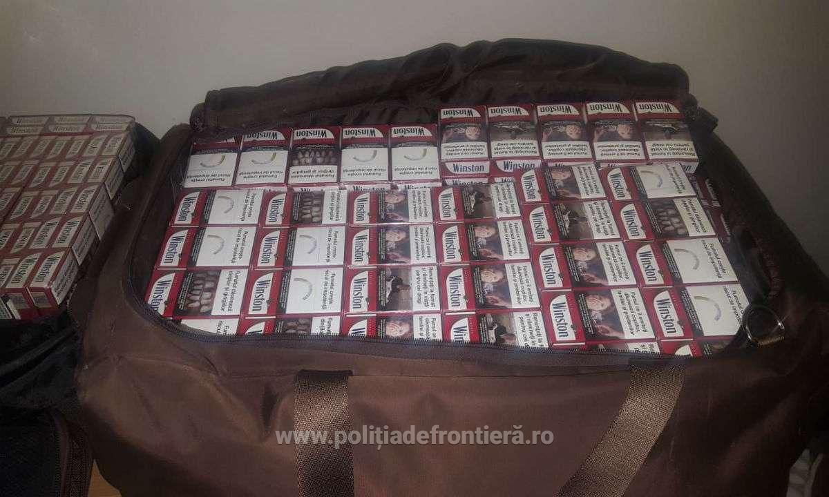 В соответствии с действующим румынским законодательством пограничники задержали сигареты стоимостью 3 450 румынских леев.Фото символ: politiadefrontiera.ro.