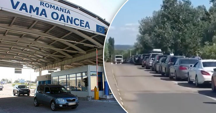 На КПП Кагул-Оанча образовались километровые очереди.