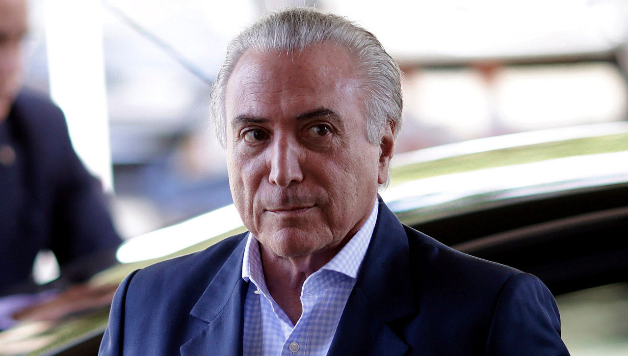 Președintele brazilian, Michel Temer.
