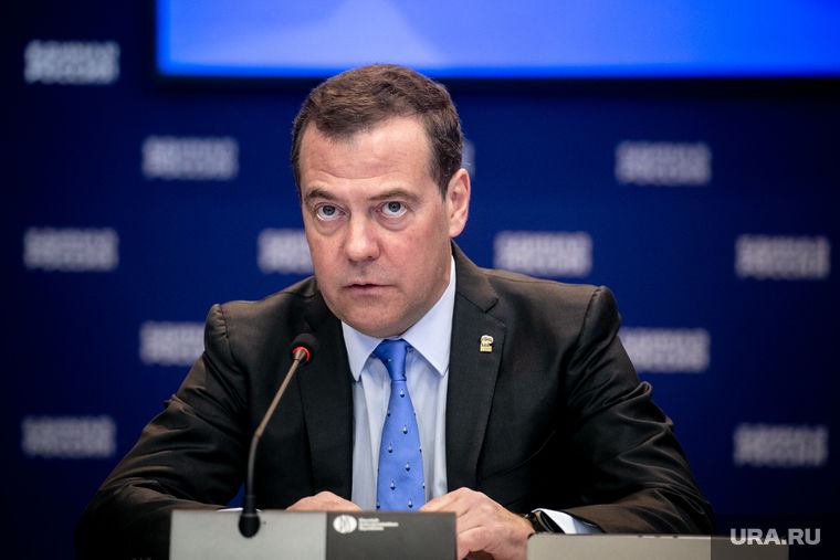 Зампред Совета безопасности РФ Дмитрий Медведев. 