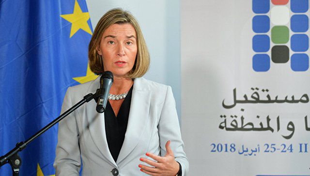 Могерини допустила диалог с теми, кто может привлечь Дамаск к переговорам.