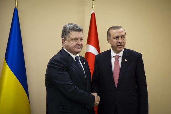 Президенты Украины и Турции.