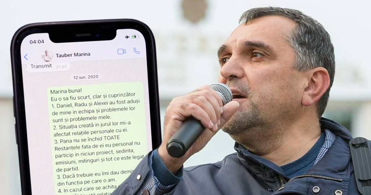 Опубликована переписка из телефона Дину Цуркану. Коллаж: Point.md