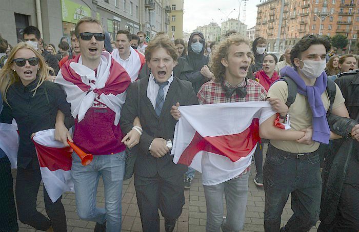 В Белоруссии на субботних акциях задержали 91 человека.