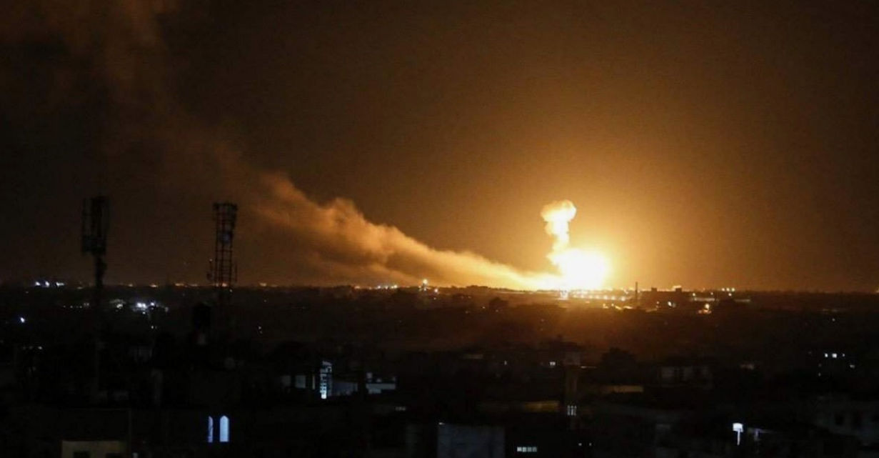 Israelul a lovit ținte militare din apropierea orașului sirian Alep.