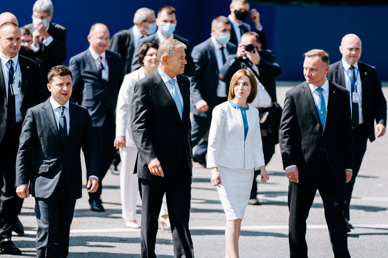 Президент Молдовы Майя Санду провела двусторонние встречи по Юго-Восточной Европе. Фото Point.md.