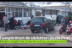 Românii preferă să facă cumpărăturile de Sărbători în Moldova