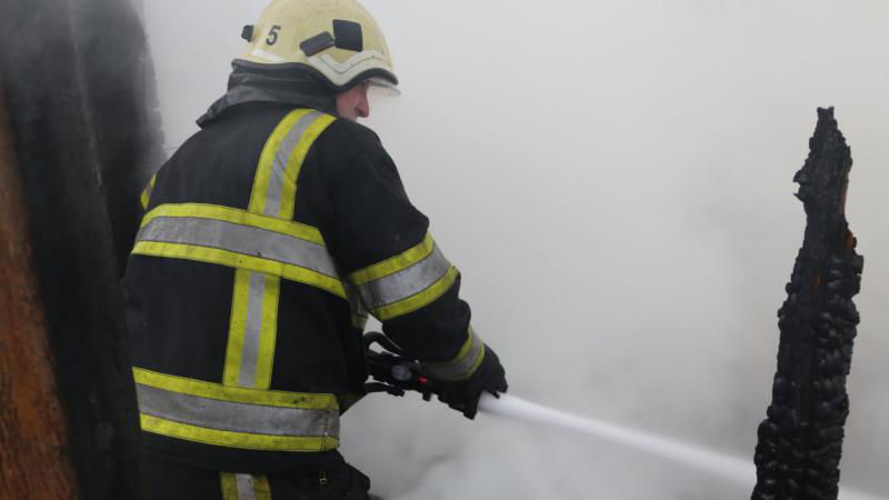В Тараклийском районе при пожаре в доме заживо сгорел мужчина.