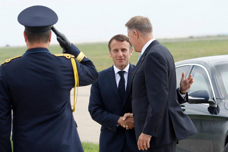 Президент Франции Эммануэль Макрон.