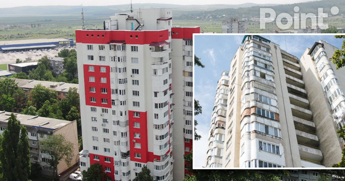 Cea mai înaltă clădire din Bălți a fost eficientizată energetic.