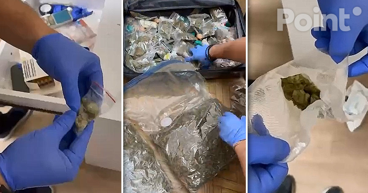 Droguri în valoare de 1,5 milioane de lei, ridicate de Poliție.