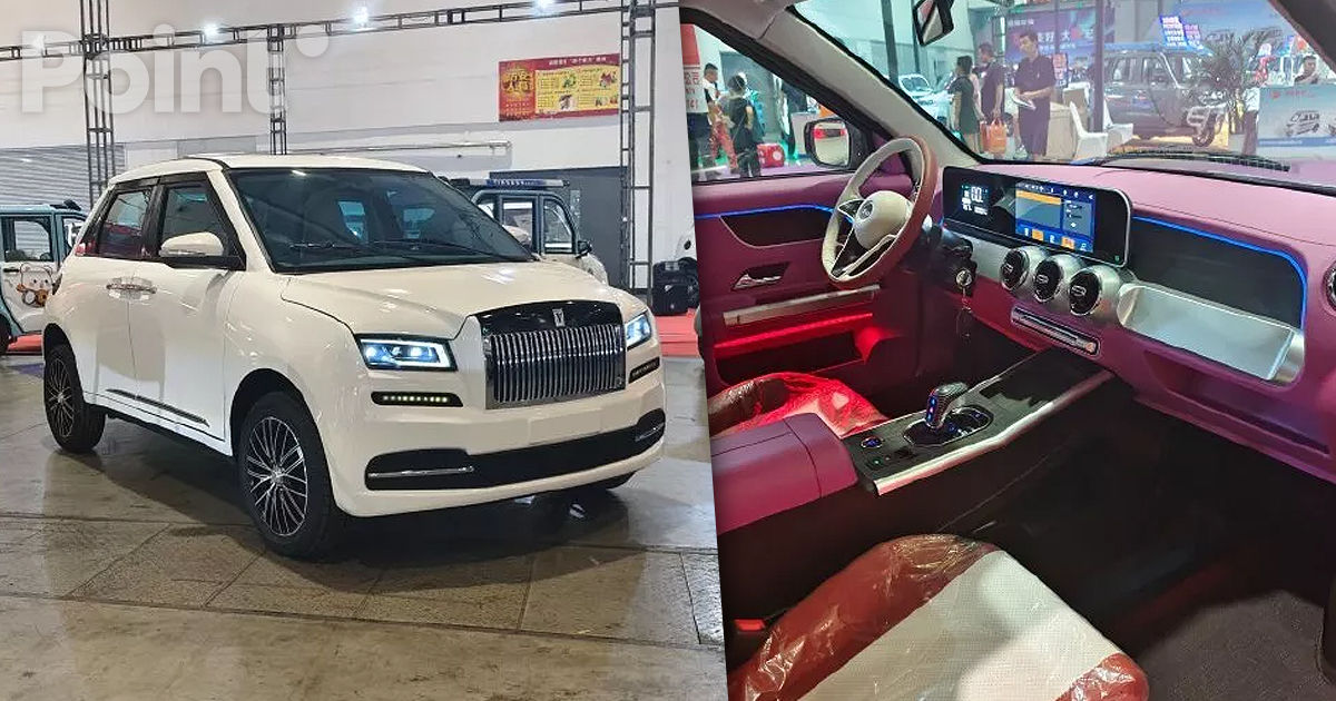 Mașini electrice identice modelelor Rolls-Royce și Maybach, create în China.