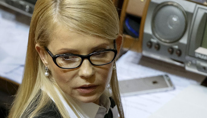Тимошенко объявила о начале формирования военного кабинета.