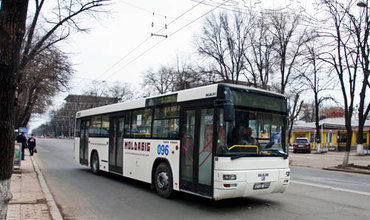 Autobuze noi pe drumurile Capitalei. Foto: point.md