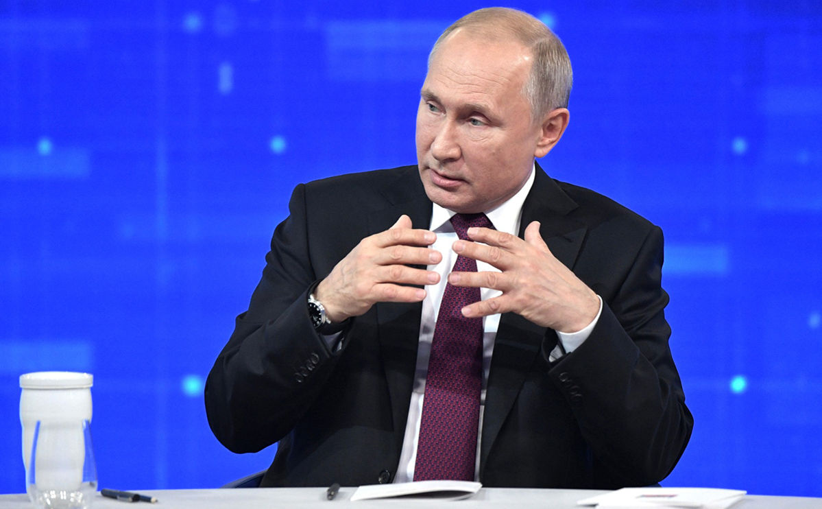 Президент РФ Владимир Путин.