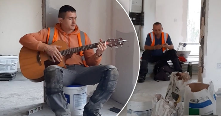 В Facebook стало вирусным видео молдаванина, живущего в Ирландии.