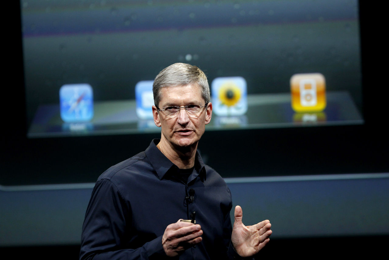 Глава компании Apple Тим Кук.