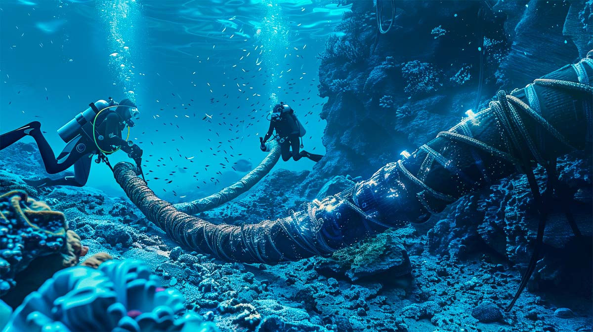 Ремонт электрокабеля в Балтийском море займет месяцы.