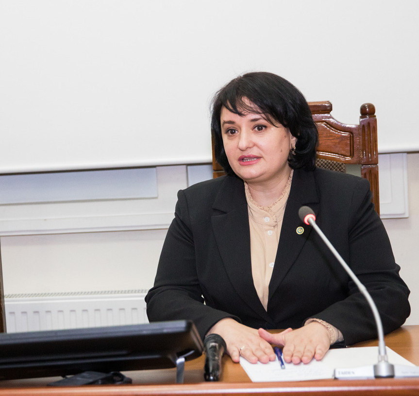 Министр здравоохранения и социальной защиты Вероника Думбрэвяну.