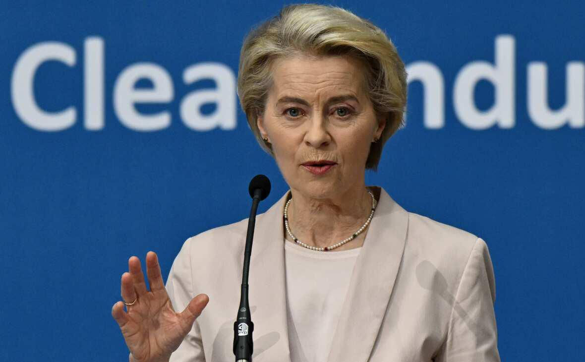 Фон дер Ляйен: Украина не должна возвращать кредит ЕС, пока не получит репарации.