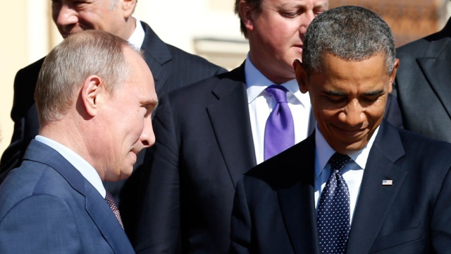 Возможность неформального общения Путина и Обамы "на полях" этих мероприятий не исключена.    Фото: ntv.ru