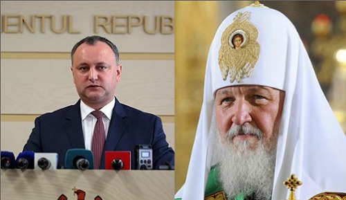 Председатель Партии социалистов РМ поздравил Патриарха Московского и всея Руси Кирилла с днем рождения.