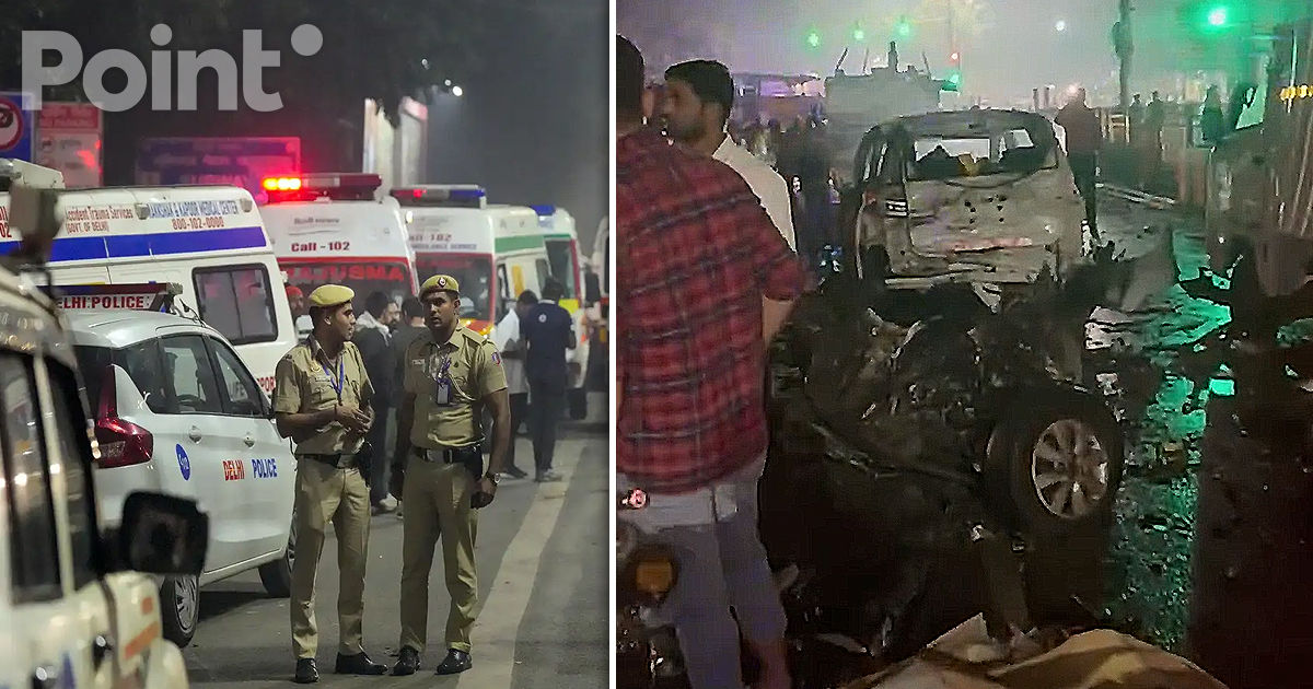 O mașină a explodat lângă o stație de metrou din Delhi: Sunt persoane decedate.