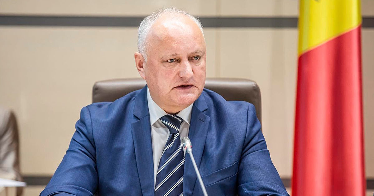 Dodon a acuzat autoritățile de pregătirea cedării Transnistriei și de discriminarea locuitorilor din regiune.