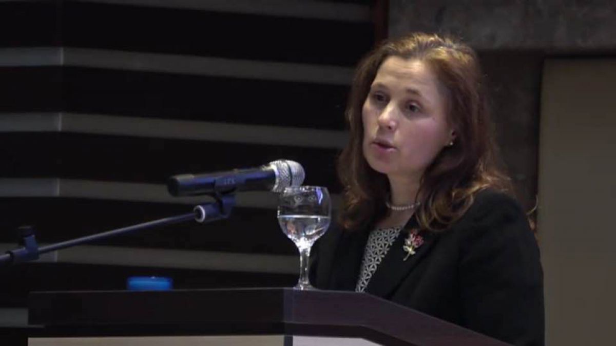 Victoria Iftodi, primul discurs public în fața judecătorilor